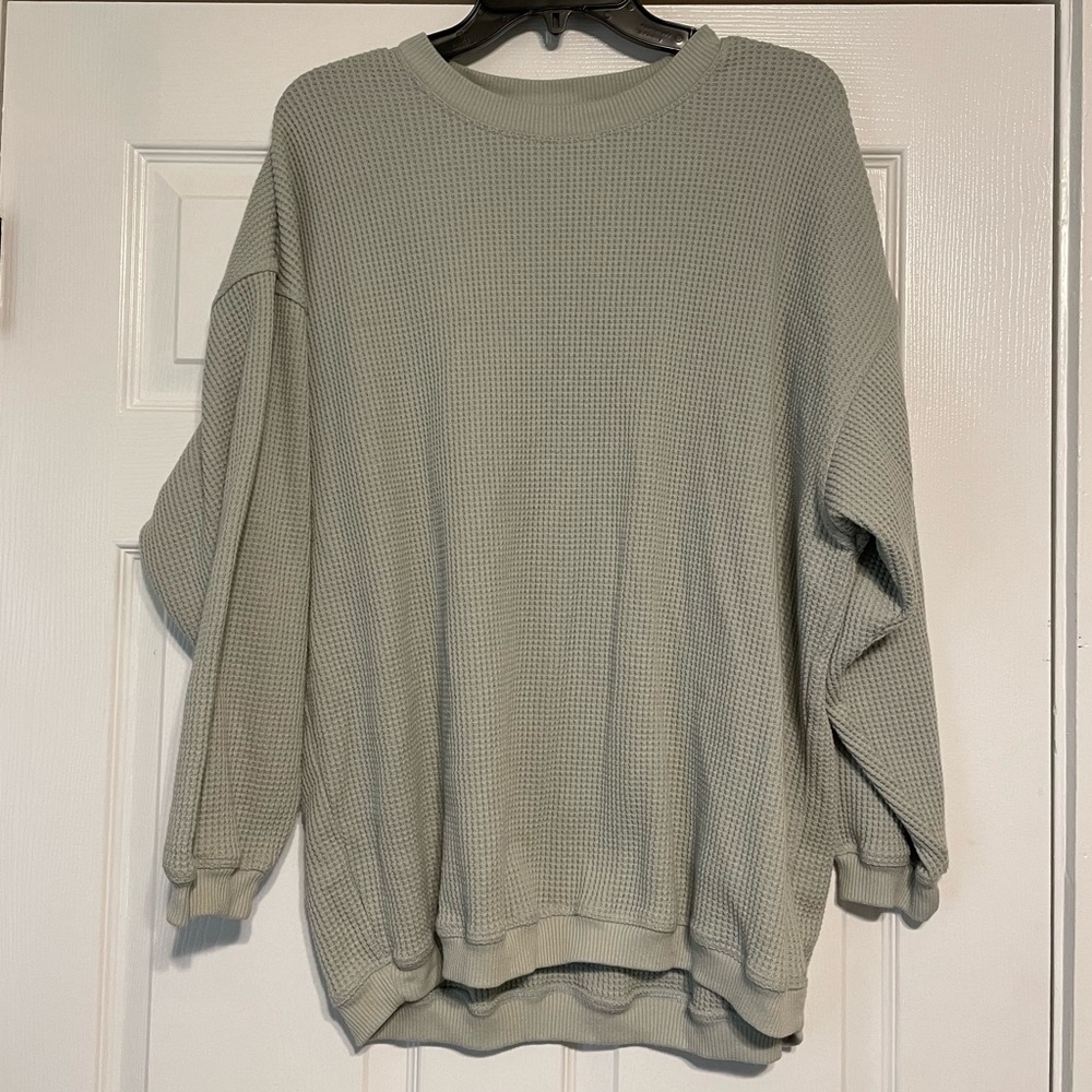 Aerie Waffle Pullover